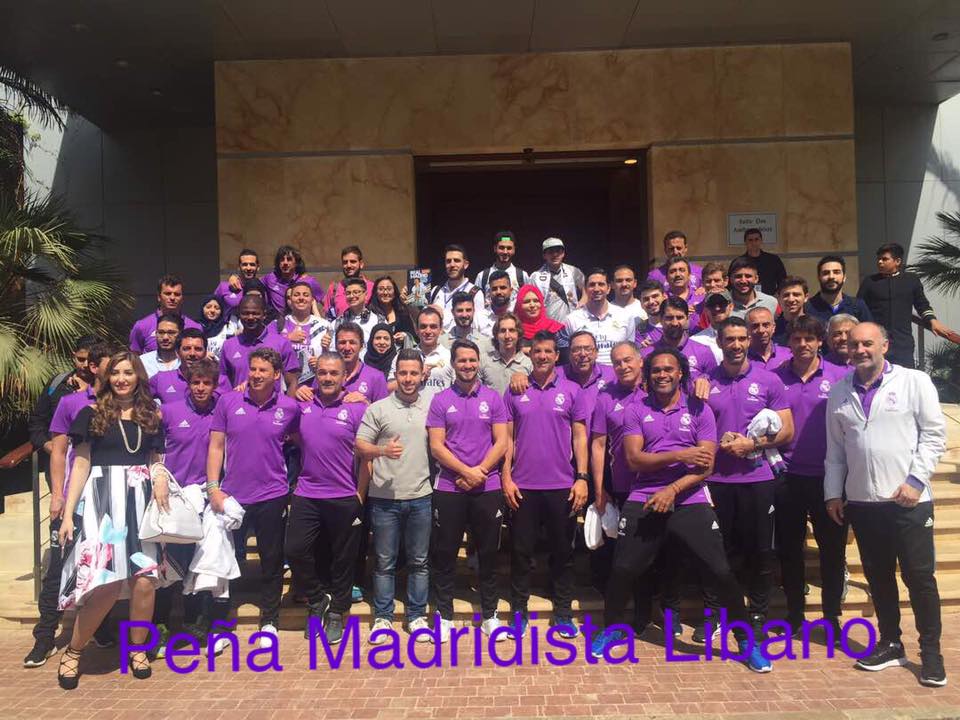 Real Madrid Fans in Lebanon community group photo